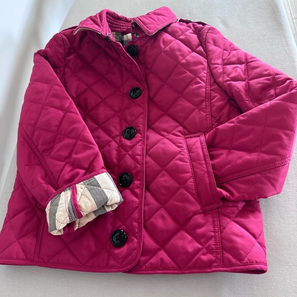 Burberry jacket size 5
